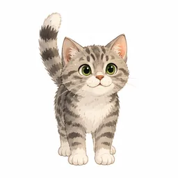Grey cat