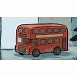 Red double-decker bus